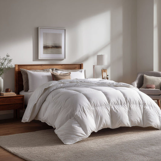 Duck Feather & Down Duvet - T220 Down-Proof Cotton Cover