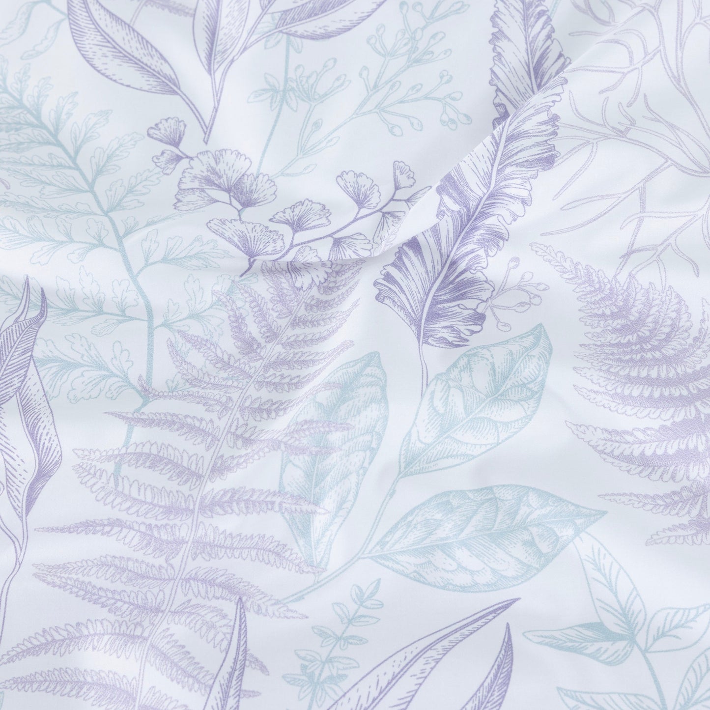 100% Cotton Sateen Printed Duvet Cover Set – 300 Thread Count Luxury Bedding – Ultra Soft & Breathable - 16870