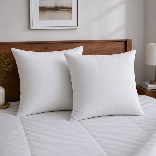 Deluxe Square Microfibre Cushion Pad - Plush Comfort & Support