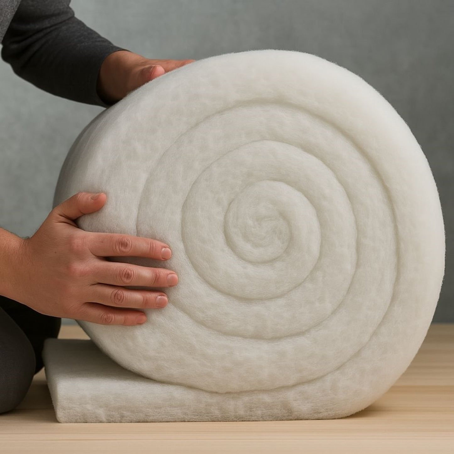 Loft Insulation Roll, Premium Itch-Free Polyester for Roof, Door, Window & Shed Insulation | Energy-Saving, Easy-Install Weather Stripping