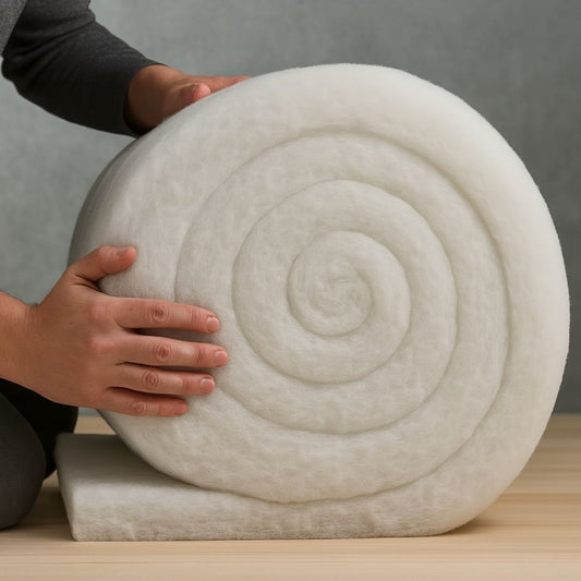 Loft Insulation Roll, Premium Itch-Free Polyester for Roof, Door, Window & Shed Insulation | Energy-Saving, Easy-Install Weather Stripping