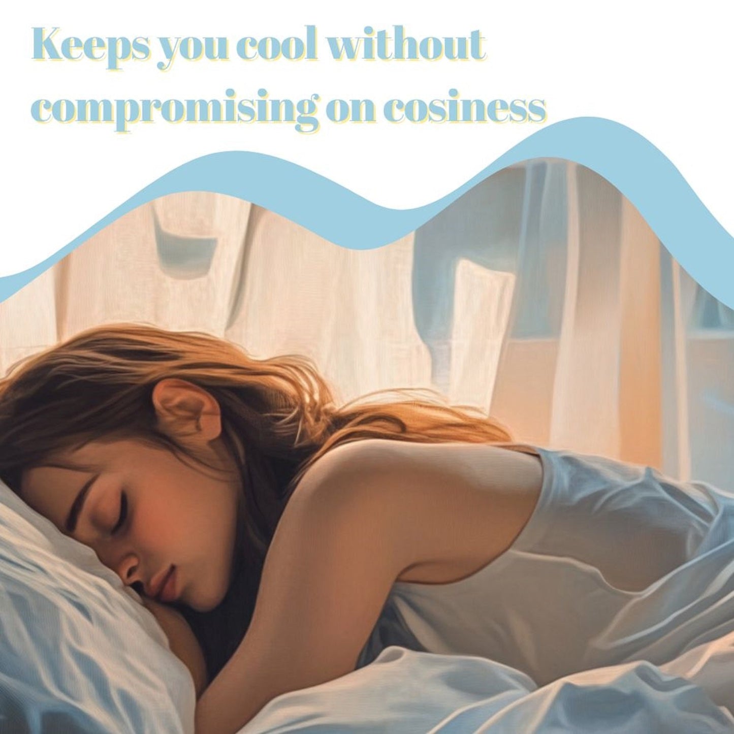 4.5 Tog Summer Duvet - Hypoallergenic, Lightweight & Breathable Microfibre Quilt with Satin Stripe Cover