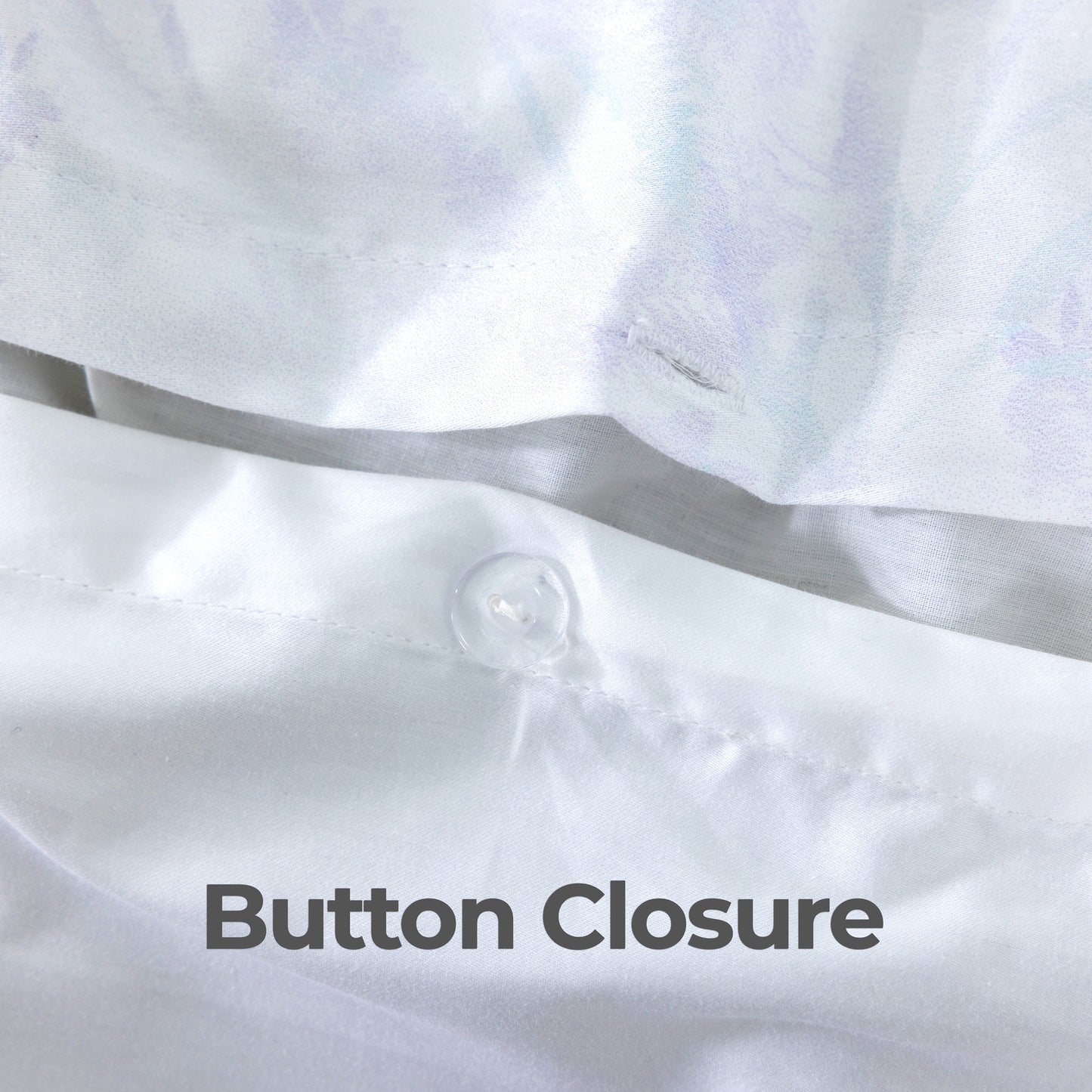 100% Cotton Sateen Printed Duvet Cover Set – 300 Thread Count Luxury Bedding – Ultra Soft & Breathable - 18513