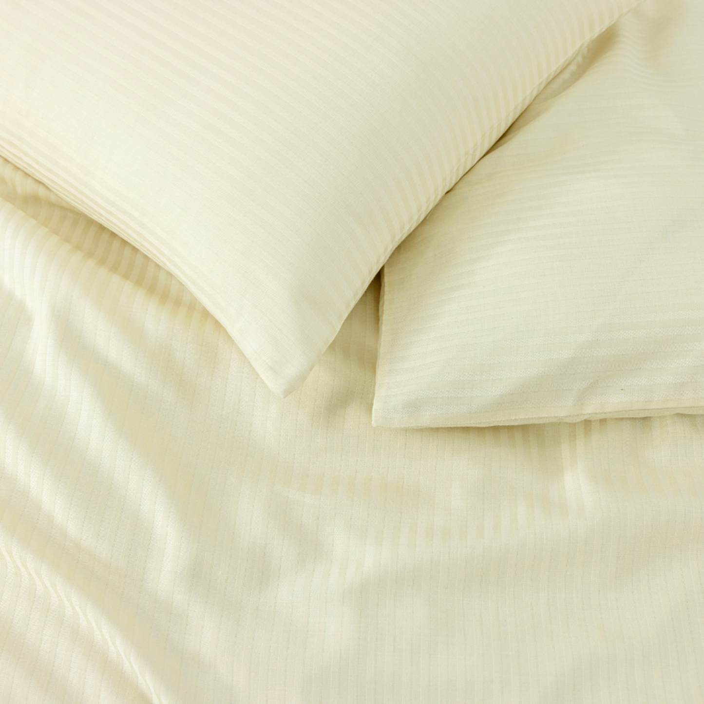 Hotel Quality Dobby Stripe Duvet Cover Set