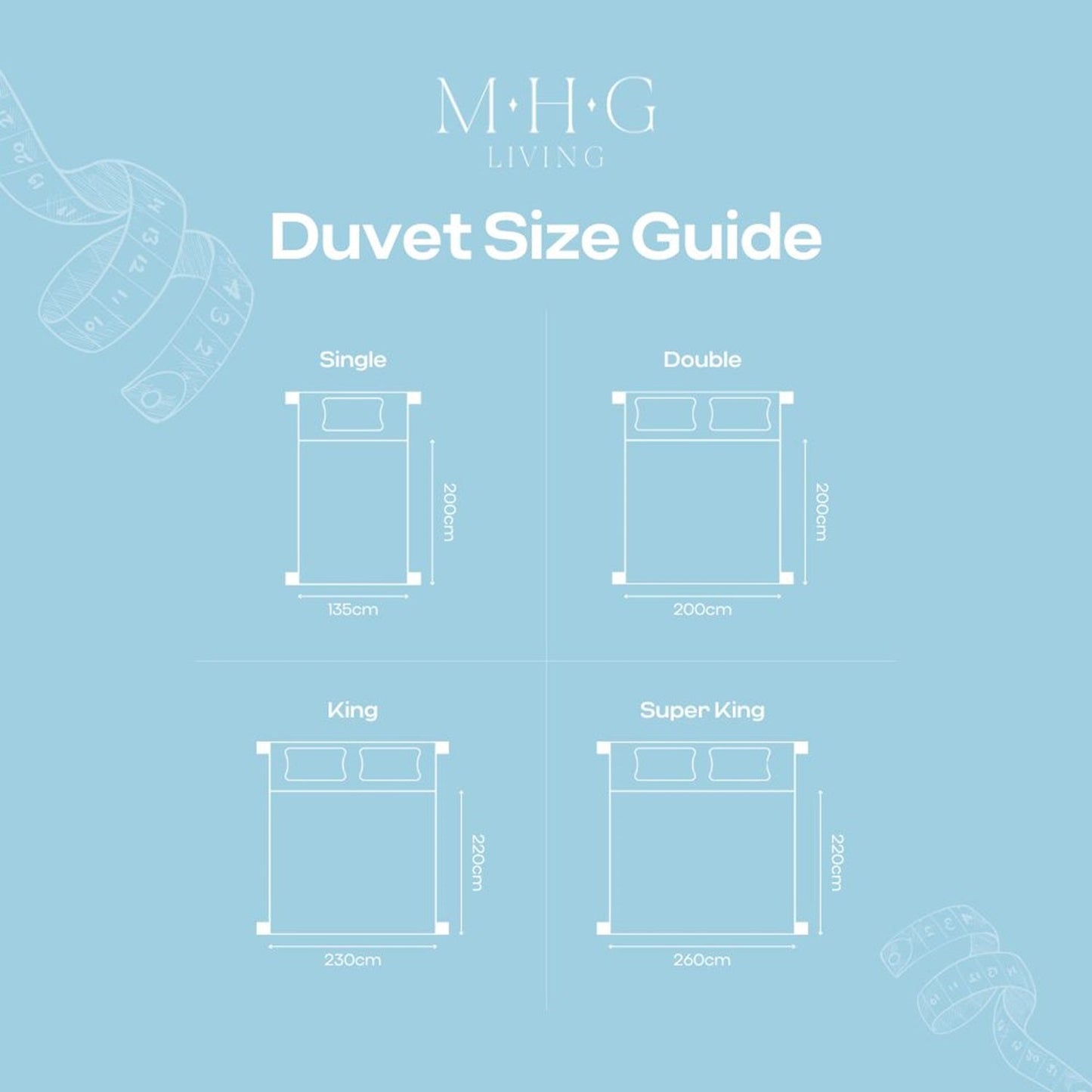 7.5 Tog Summer Duvet - Hypoallergenic, Lightweight & Breathable Microfibre Quilt with Satin Stripe Cover