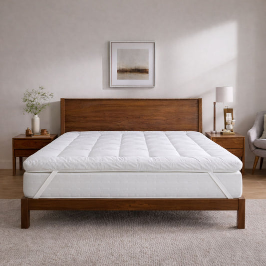 Ultra Soft Microfibre Mattress Topper - Up to 5 Inch Thick