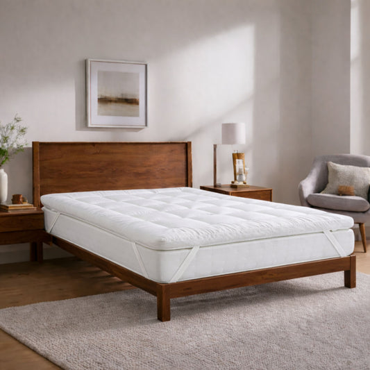 Ultra Soft Microfibre Mattress Topper - Up to 5 Inch Thick
